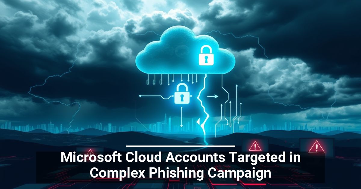 Microsoft Cloud Accounts Targeted in Complex Phishing Campaign